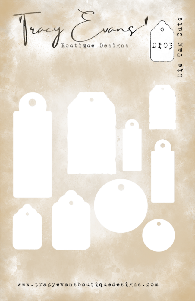 Tracy Evans Tag Cuts Die Set (DIE03)