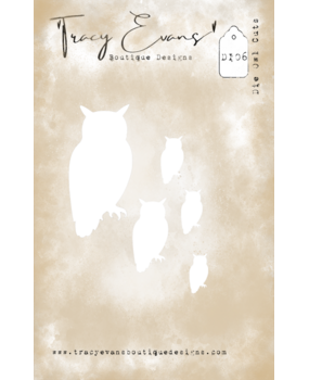 Tracy Evans Owl Cuts Die Set (DIE06)