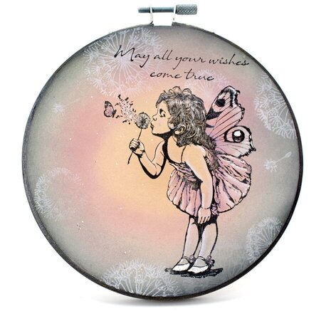 Cosmic Shimmer Andy Skinner Pre Cut Rubber Stamp Make a Wish (07-0080-AS)