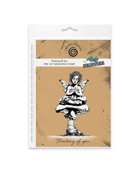 Cosmic Shimmer Andy Skinner Pre Cut Rubber Stamp Thinking of You (07-0082-AS)