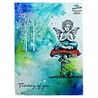 Cosmic Shimmer Andy Skinner Pre Cut Rubber Stamp Thinking of You (07-0082-AS)