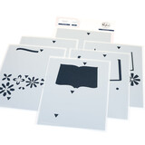 Pinkfresh Studio Artful Foundations Stencil Floral Tale (309925)