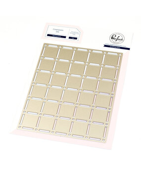 Pinkfresh Studio Artful Foundations Coverplate Die Refined Grid (309225)