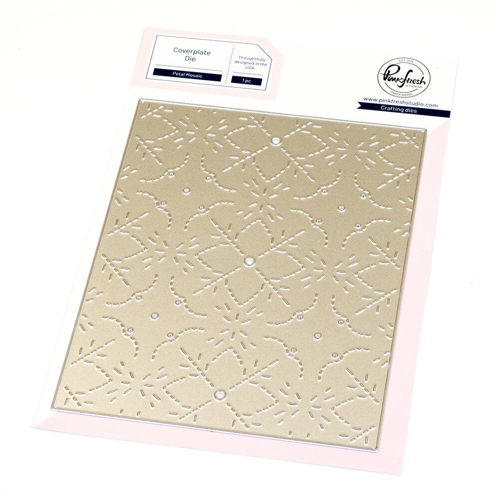 Pinkfresh Studio Artful Foundations Coverplate Die Petal Mosaic (309625)