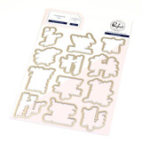 Pinkfresh Studio Artful Foundations Die Heartfelt Chapters (310125)