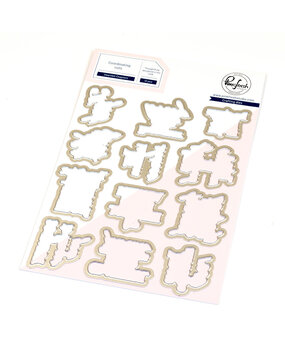 Pinkfresh Studio Artful Foundations Die Heartfelt Chapters (310125)