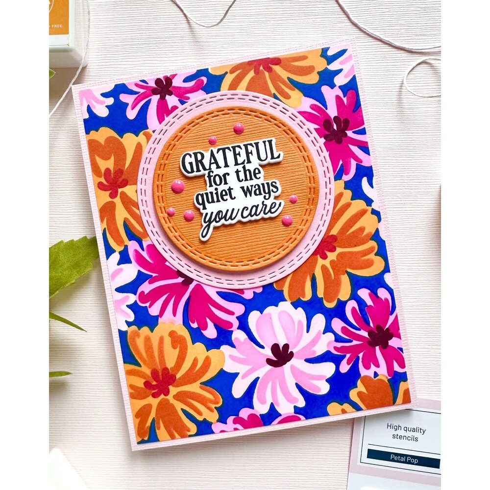 Pinkfresh Studio Artful Foundations Die Heartfelt Chapters (310125)