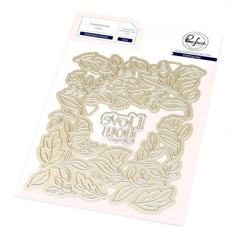 Pinkfresh Studio Artful Foundations Die Wild Meadow Wreath (310925)