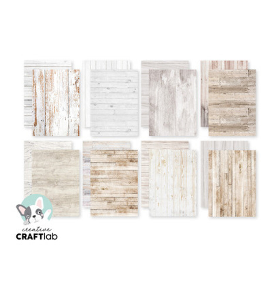 Creative Craftlab Essentials White Wood A5 Paper Pad (CCL-ES-DPP430)