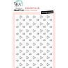 Creative Craftlab PRE-ORDER Essentials Clear Stamp Backgroundz Hearts (CCL-ES-STAMP929)