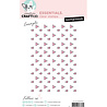 Creative Craftlab Essentials Clear Stamp Backgroundz Hearts (CCL-ES-STAMP929)