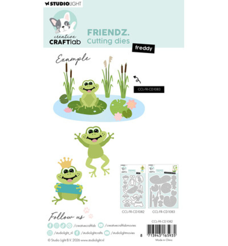 Creative Craftlab Friendz Dies Freddy (CCL-FR-CD1082)
