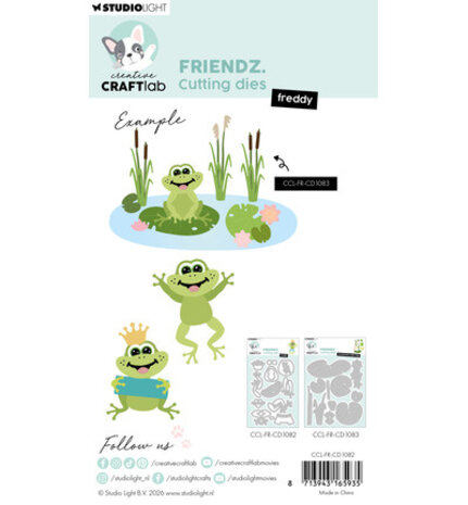 Creative Craftlab PRE-ORDER Friendz Dies Freddy (CCL-FR-CD1082)