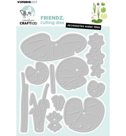 Creative Craftlab PRE-ORDER Friendz Dies Waterlelies (CCL-FR-CD1083)