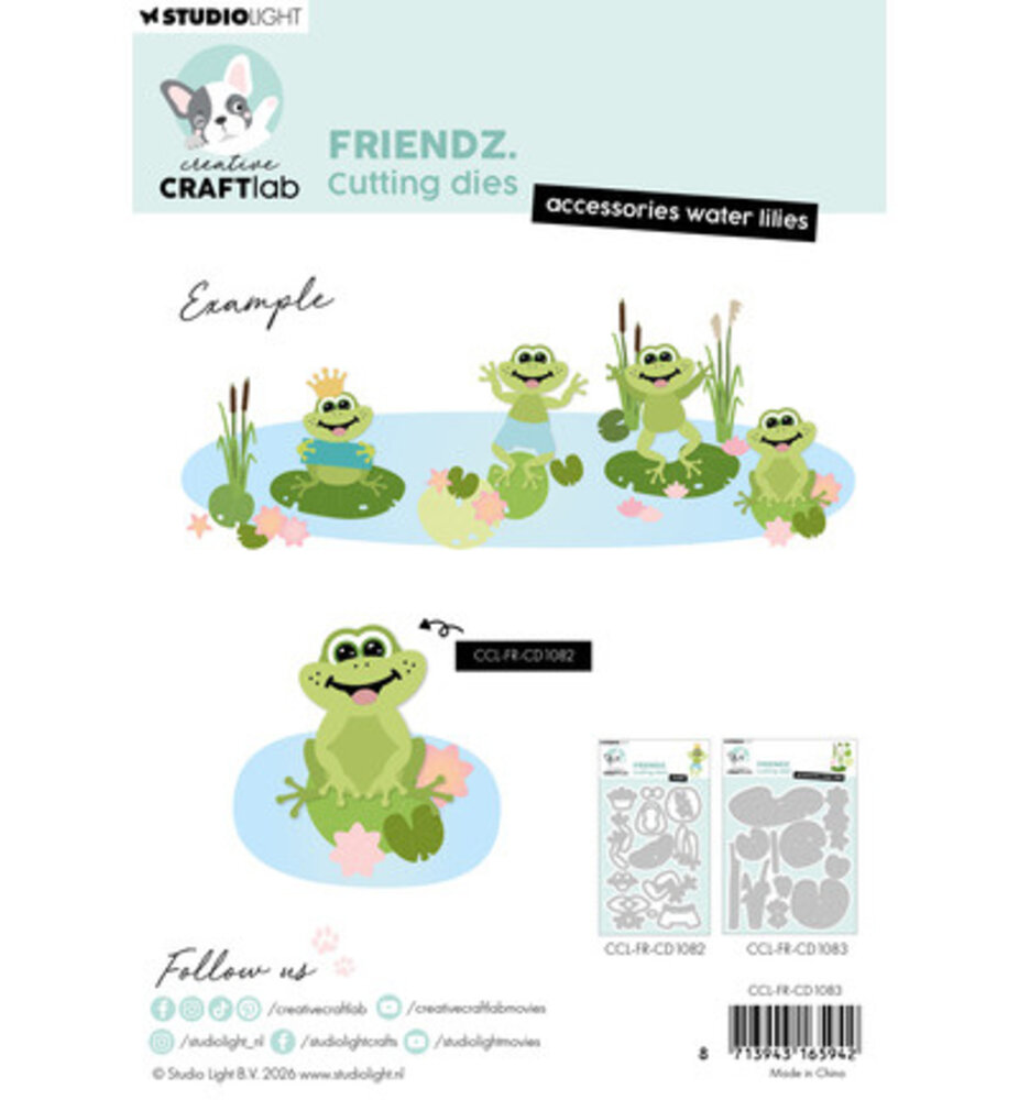 Creative Craftlab Friendz Dies Waterlelies (CCL-FR-CD1083)