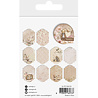 Studio Light Teddy's Tea Time ATC Paper Tags (SL-TTT-TAG10)