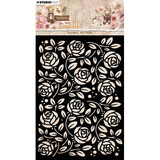Studio Light PRE-ORDER Teddy's Tea Time Masking Stencil Floral Pattern (SL-TTT-MASK388)