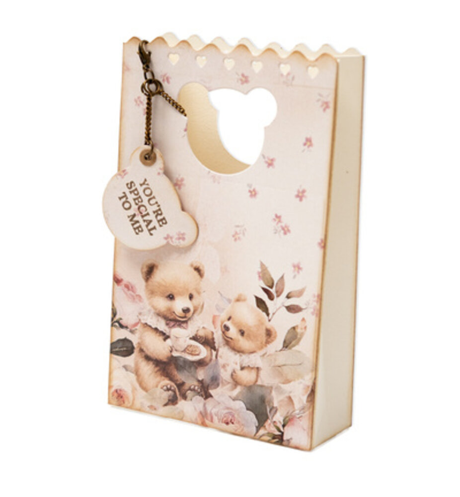 Studio Light PRE-ORDER Teddy's Tea Time Snijmal Bear Gift Bag (SL-TTT-CD1080)