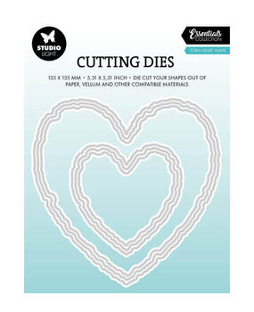 Studio Light Essentials Snijmal Torn Edge Heart Shape (SL-ES-CD1100)