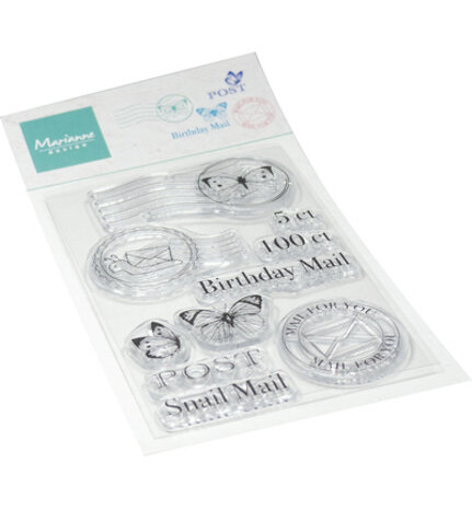 Marianne Design PRE-ORDER Clear Stamps Postmark (CS1196)