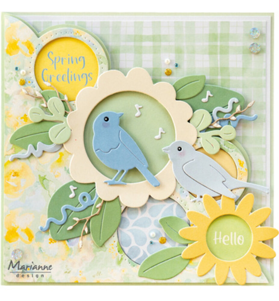 Marianne Design Collectables Birds (COL1583)