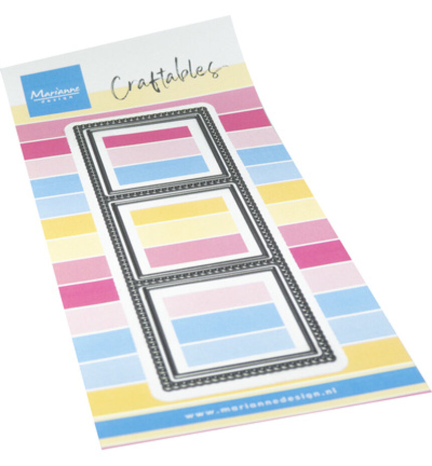 Craftables Sticker Paper Marianne Design Craftables 3 Stamps (CR1724) - Paperpads.nl