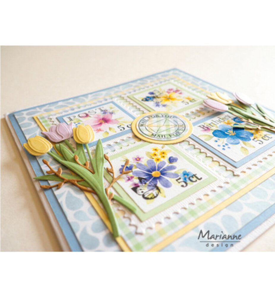 Marianne Design PRE-ORDER Craftables Tulip (CR1727)