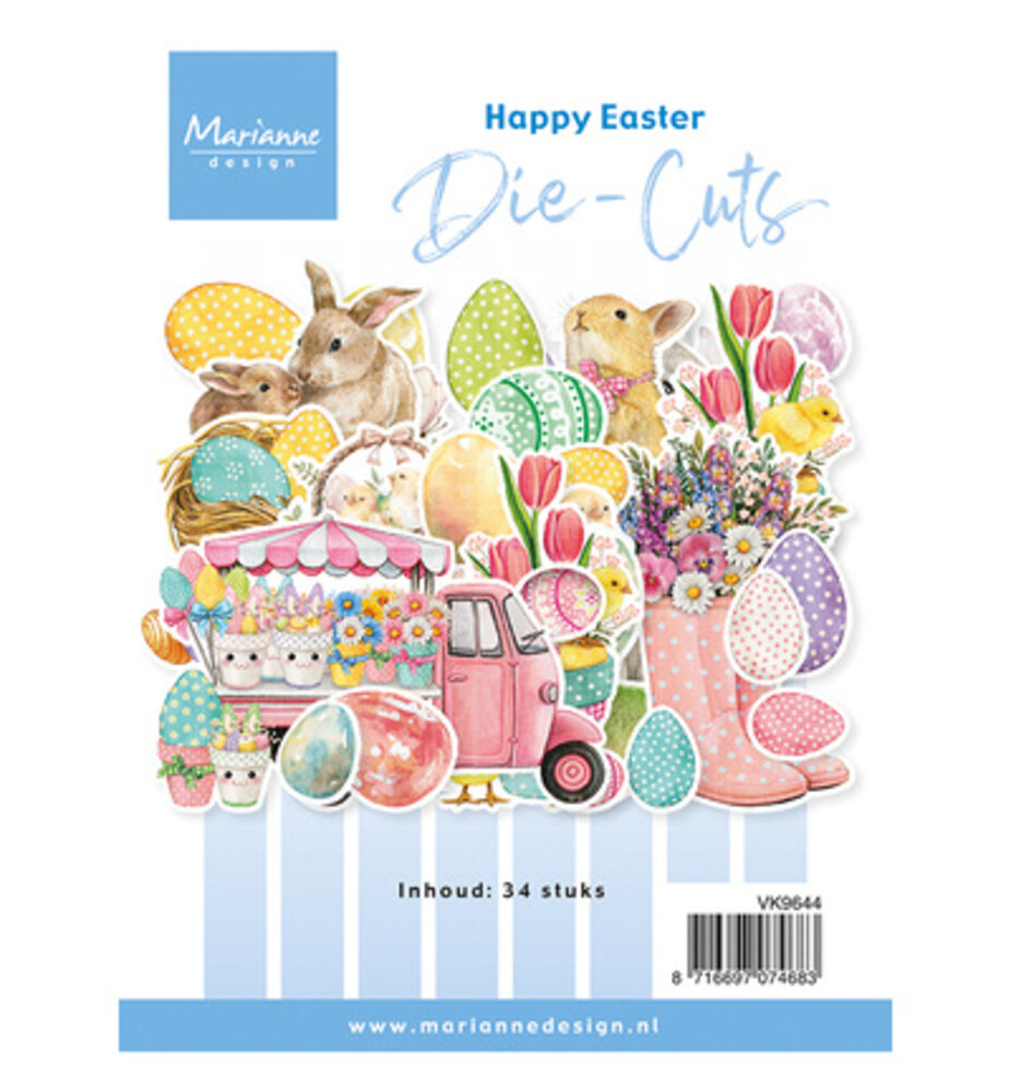 Marianne Design Die-cuts Happy Easter (VK9644)