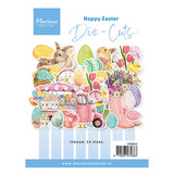 Marianne Design PRE-ORDER Die-cuts Happy Easter (VK9644)