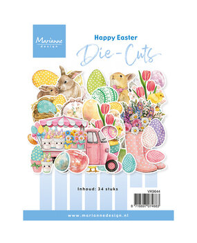 Marianne Design Die-cuts Happy Easter (VK9644)