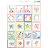 Marianne Design PRE-ORDER Knipvel A4 Stamp Flowers (VK9646)