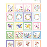 Marianne Design PRE-ORDER Knipvel A4 Stamp Flowers (VK9646)