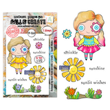AALL and Create Clear Stamp Set A7 Sunlit Wishes (AALL-TP-1364)