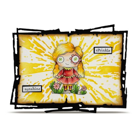 AALL and Create Clear Stamp Set A7 Sunlit Wishes (AALL-TP-1364)