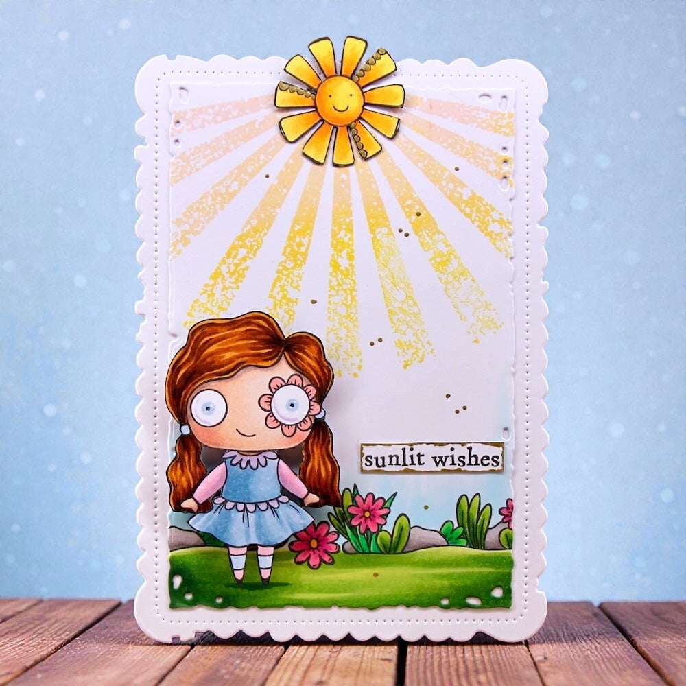 AALL and Create Clear Stamp Set A7 Sunlit Wishes (AALL-TP-1364)