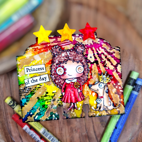 AALL and Create Clear Stamp Set A7 Princess of the Day (AALL-TP-1361)