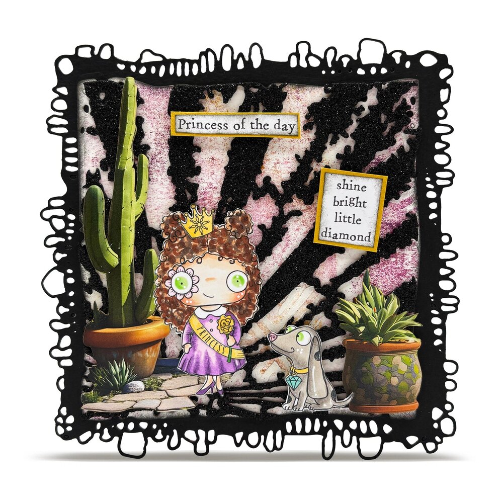 AALL and Create Clear Stamp Set A7 Princess of the Day (AALL-TP-1361)