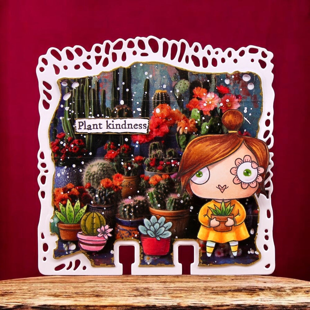 AALL and Create Clear Stamp Set A7 Plant Hugs (AALL-TP-1360)