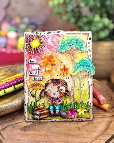 AALL and Create Clear Stamp Set A7 Page Turner (AALL-TP-1359)