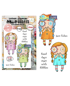 AALL and Create Clear Stamp Set A7 Got Giggles (AALL-TP-1358)