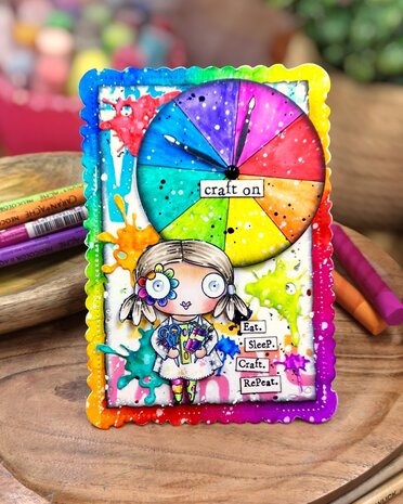 AALL and Create Clear Stamp Set A7 Craft On (AALL-TP-1356)