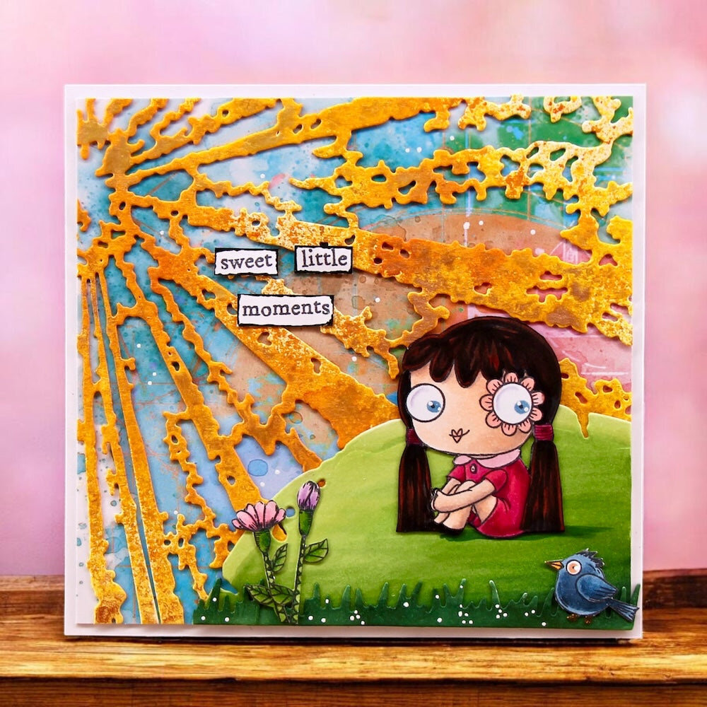 AALL and Create Clear Stamp Set A7 Blooms of Hope (AALL-TP-1355)