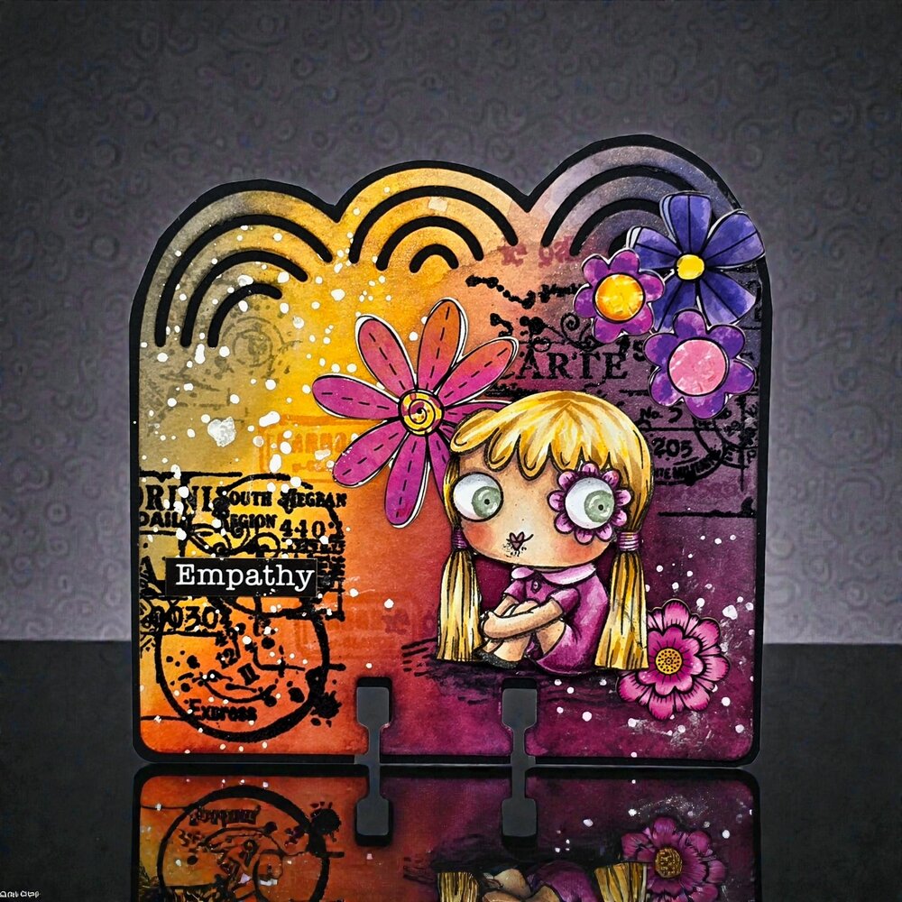 AALL and Create Clear Stamp Set A7 Blooms of Hope (AALL-TP-1355)