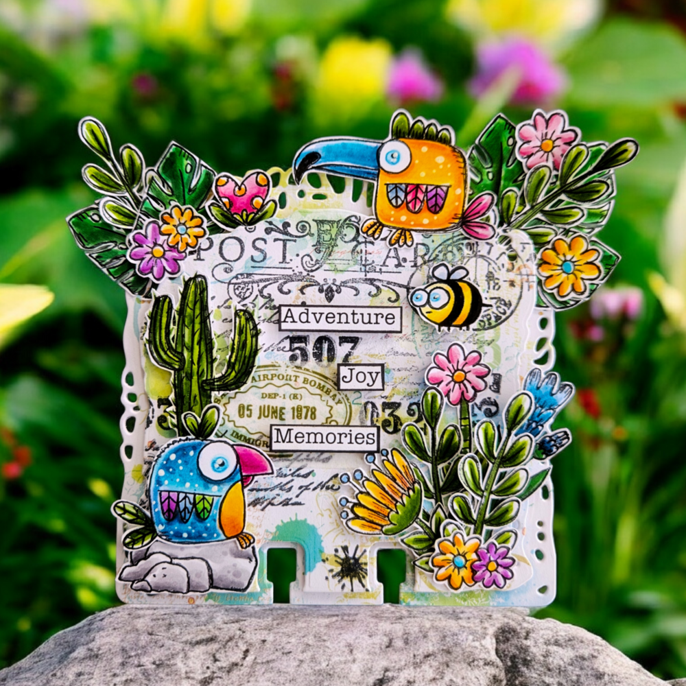 AALL and Create Clear Stamp Set A6 Postcard Shuffle (AALL-TP-1338)