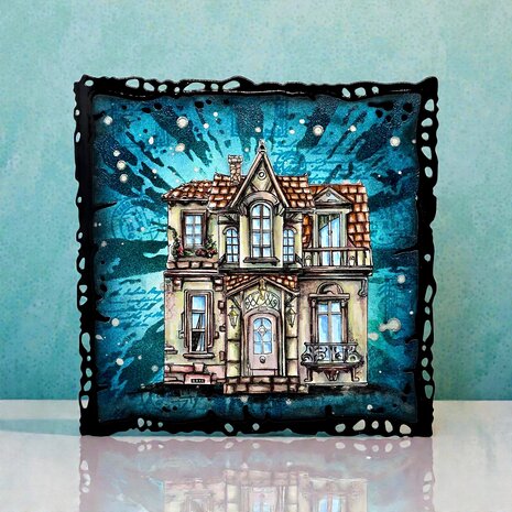 AALL and Create Masking Stencil 6x6 Inch Daybreak Pulse (AALL-PC-259)