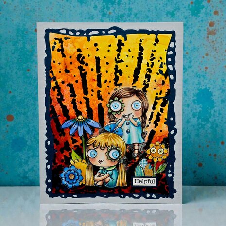 AALL and Create Masking Stencil 6x6 Inch Starfall Rays (AALL-PC-258)