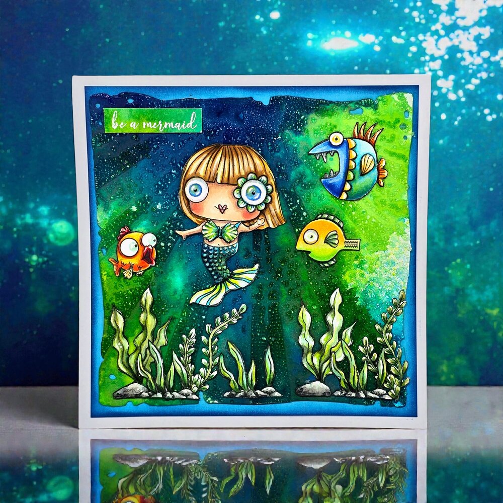 AALL and Create Masking Stencil 6x6 Inch Radiant Rise (AALL-PC-257)