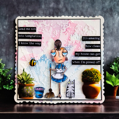 AALL and Create Masking Stencil 6x6 Inch Solar Veil (AALL-PC-256)