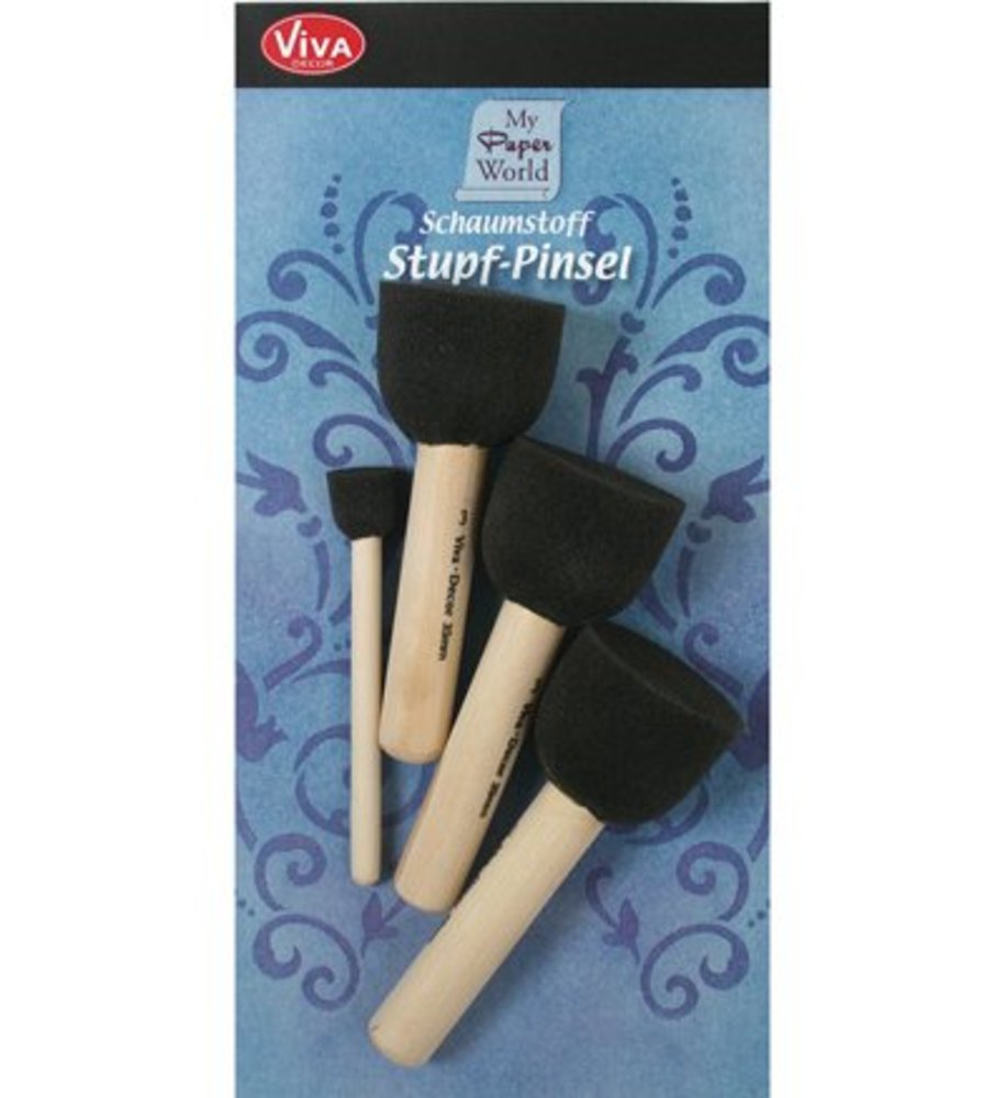 Viva Decor Sponge Brushes Set (9300 004 00)