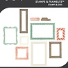 Sizzix 49 & Market Clear Stamps with Framelits Build-A-Frame (667056) Sizzix 49 & Market Clear Stamps with Framelits Build-A-Frame (667056)